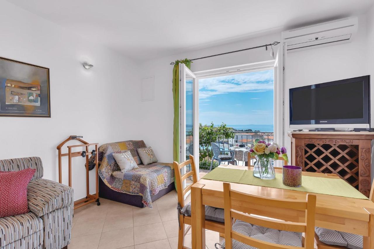 Apartments Lucija Baška Voda Eksteriør bilde