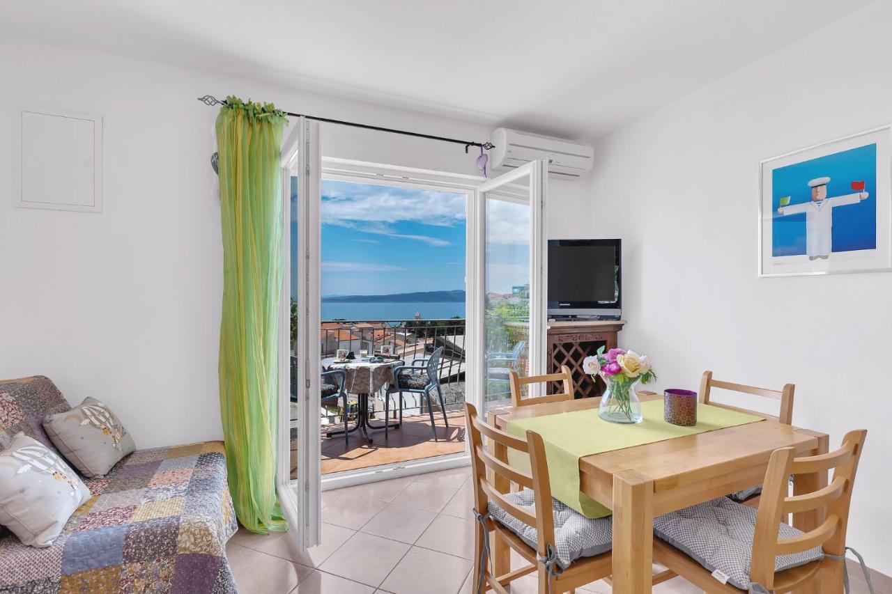 Apartments Lucija Baška Voda Eksteriør bilde